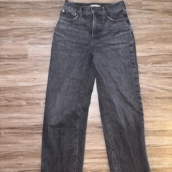 Madewell Denim - Madewell Perfect Vintage High-Rise Crop Jeans